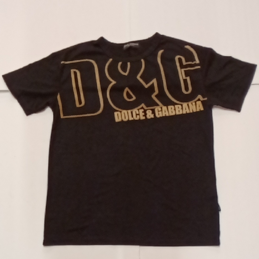 Dolce & Gabbana Vintage Black Cotton T-shirt